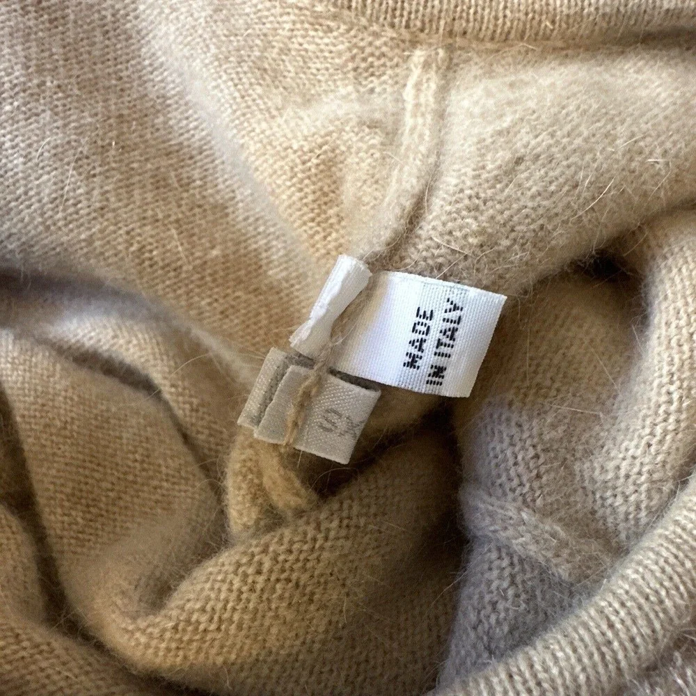 RARE Frankie‎ Morello Milan Woman's Ruffled Pullover Wool Blend Sweater XS